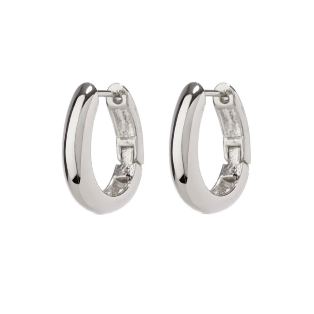 LUV AJ MINI CARMELLA HUGGIES (15MM)- SILVER